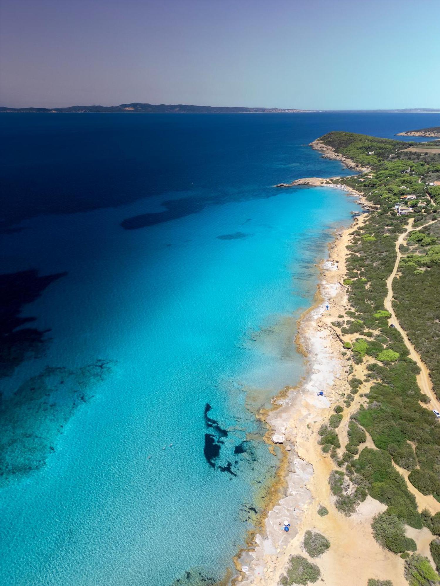 Rustico Porto Pino 30 Mt Dalla Spiaggia Екстериор снимка
