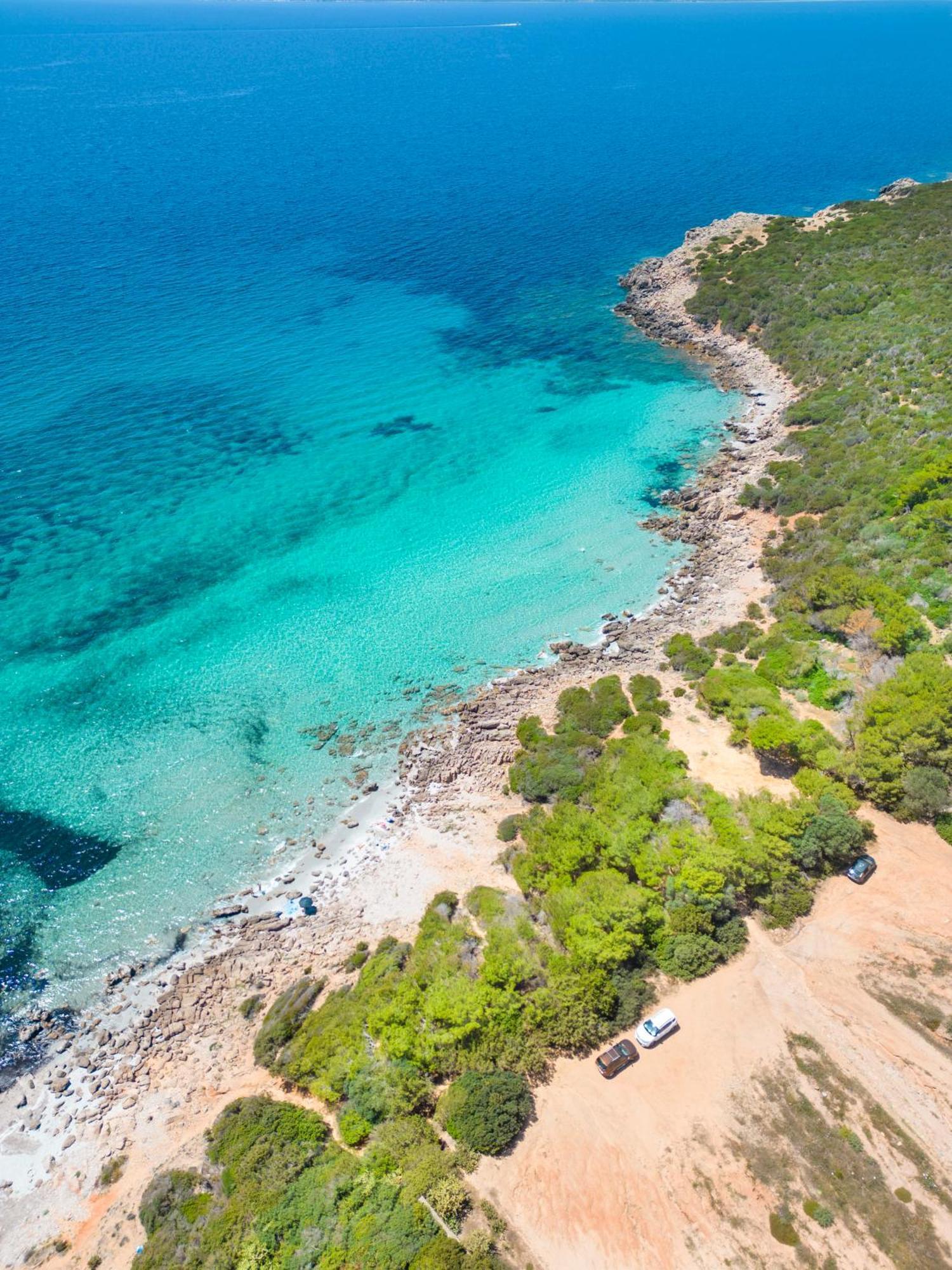 Rustico Porto Pino 30 Mt Dalla Spiaggia Екстериор снимка