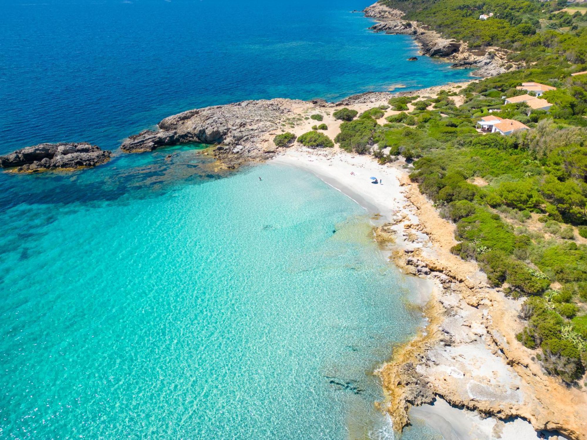 Rustico Porto Pino 30 Mt Dalla Spiaggia Екстериор снимка