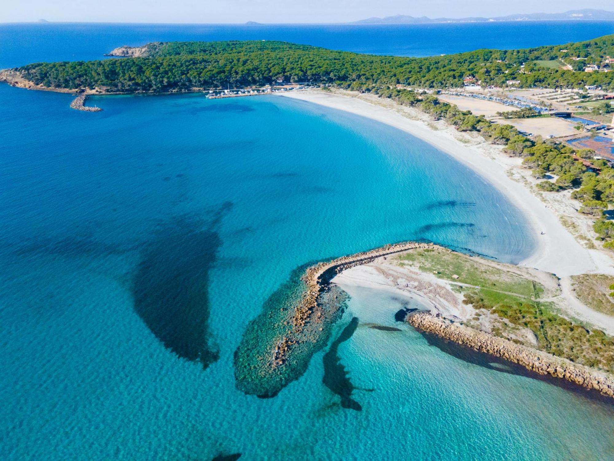 Rustico Porto Pino 30 Mt Dalla Spiaggia Екстериор снимка
